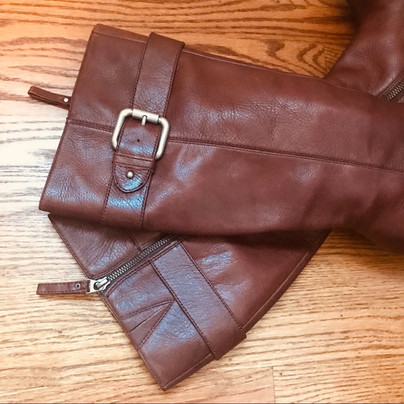 Fossil / 9.5 / Brown Leather Boots - Picture 5 of 8